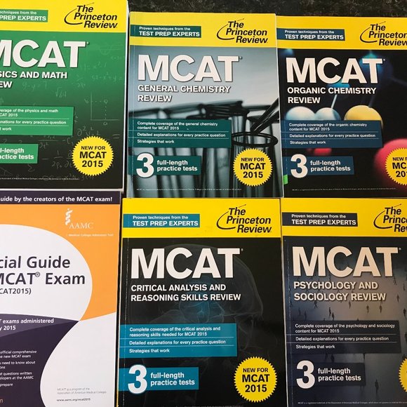 MCAT Review Books - Picture 1 of 8